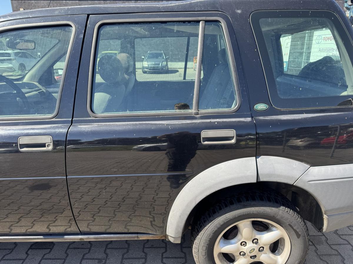 Landrover Freelander original T&uuml;r hinten links Java Black 697 Rohbau Bj.1999